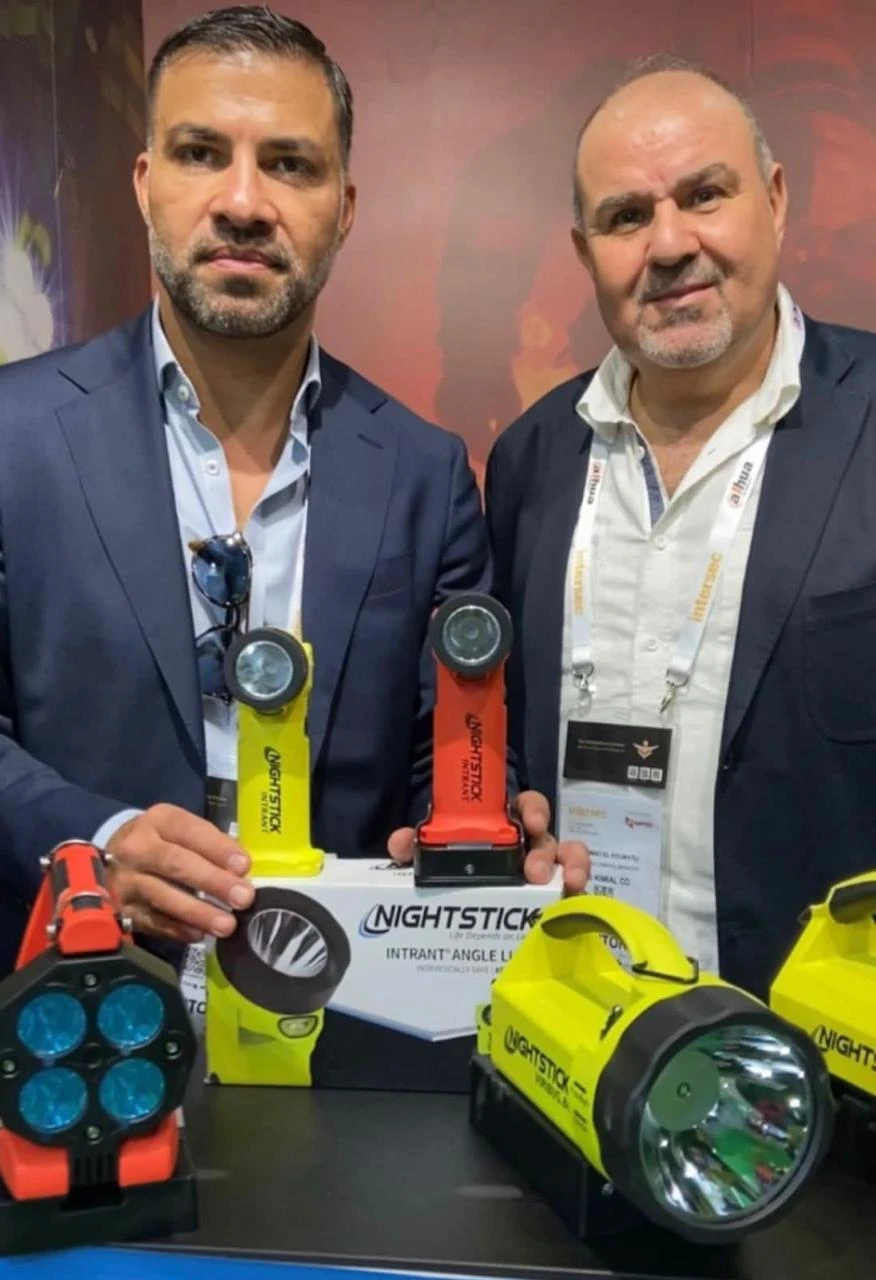 S.O.S KIMIAL at the Intersec international fire and safety exhibition in Dubai